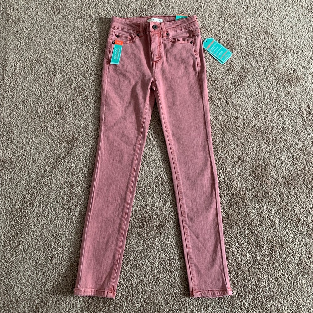 NWT Copper Key Girl’s Pink Jeans -Size 7